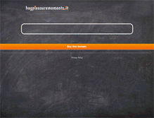 Tablet Screenshot of hagpleasuremoments.it